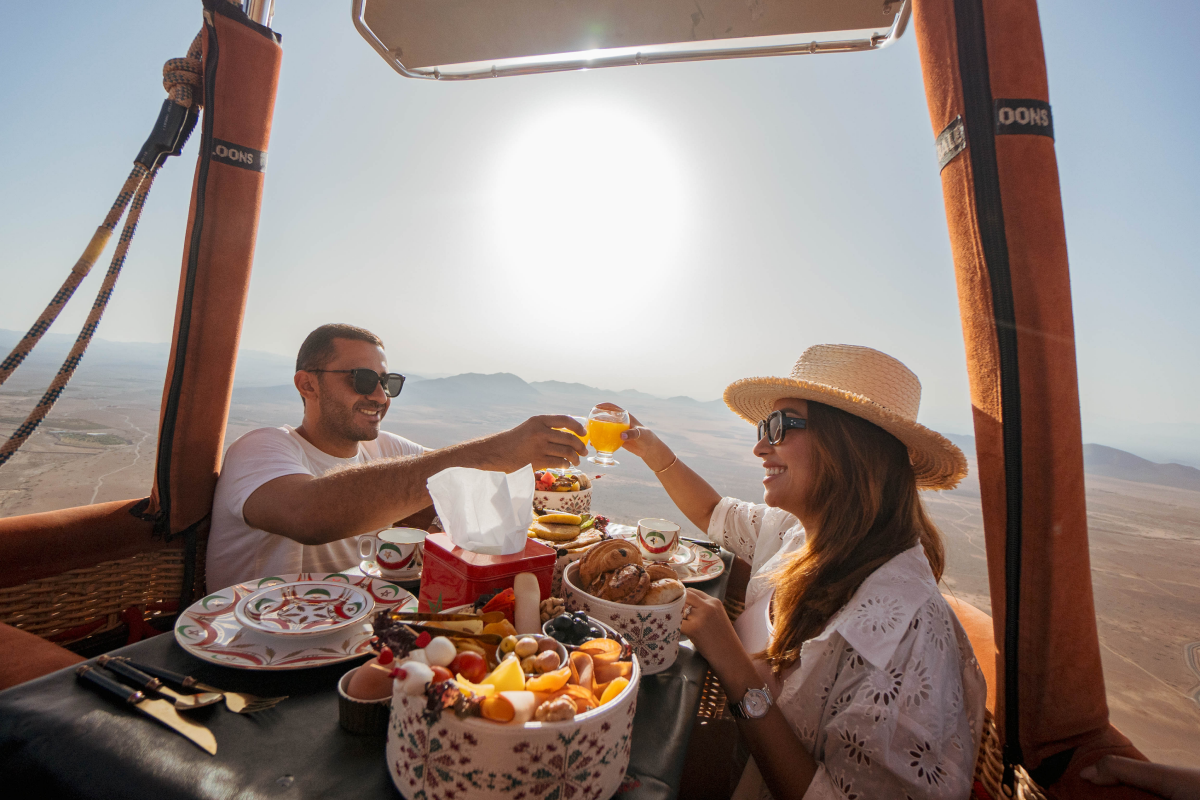 Atlas premium balloon flight